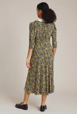 Wynn Dress Yellow Bouquet -Ghost Store D03G006 Z73 23203 650px 964px