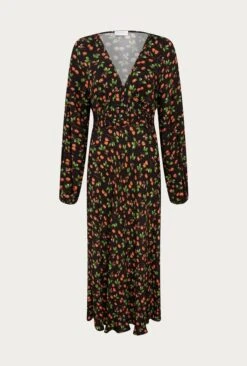 Marlow Dress Black Floral -Ghost Store D03G020 Z66 23564 650px 964px