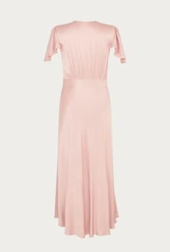 Grace Satin Midi Dress Rose 5 Grace Satin Midi Dress Rose -Ghost Store D04G010 H04 24139 650px 964px
