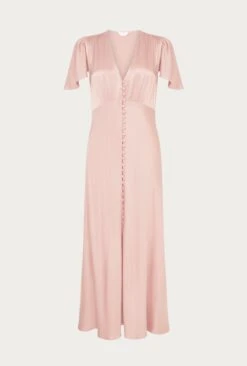 Grace Satin Midi Dress Rose 4 Grace Satin Midi Dress Rose -Ghost Store D04G010 H04 24140 650px 964px