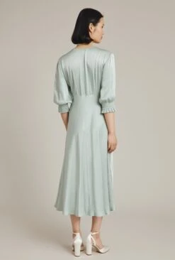 Elle Satin Midi Dress Dusty Green 3 Elle Satin Midi Dress Dusty Green -Ghost Store D04G019 J29 24231 650px 964px