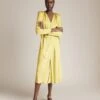 Meryl Satin Midi Dress Butter