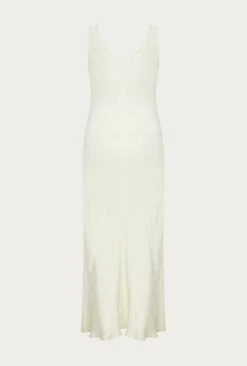 Palm Satin Slip Midi Dress Ivory 9 Palm Satin Slip Midi Dress Ivory -Ghost Store D05G003 M12 27502 650px 964px