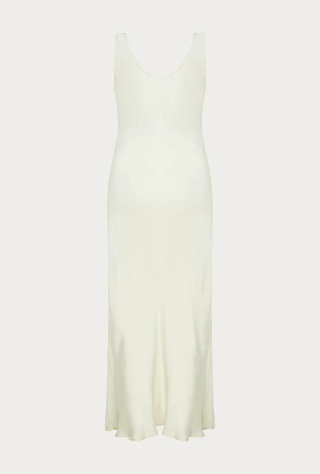 Palm Satin Slip Midi Dress Ivory Palm Satin Slip Midi Dress Ivory -Ghost Store D05G003 M12 27502 650px