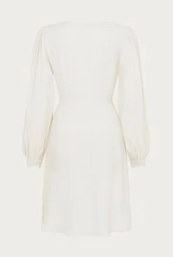 Shyla Crepe Knee-Length Dress Ivory 6 Shyla Crepe Knee-Length Dress Ivory -Ghost Store D05G036 M12 25763 650px 964px
