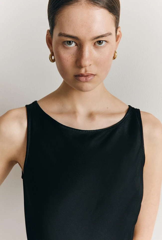 Callie Satin Maxi Dress Black Callie Satin Maxi Dress Black -Ghost Store D05G070 A01 27062 650px