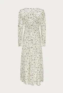 Rosaleen Satin Midi Dress Afterglow Spot 4 Rosaleen Satin Midi Dress Afterglow Spot -Ghost Store D06G006 Z15 27199 650px 964px