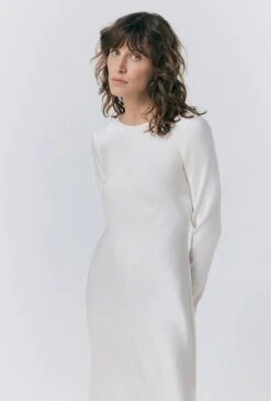 Mari Satin Midi Dress 2 Mari Satin Midi Dress -Ghost Store D06G041 M12 33222 650px 964px