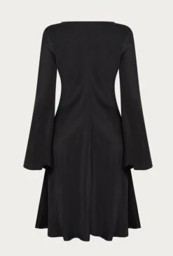 Willow Knee Length Dress Black 5 Willow Knee Length Dress Black -Ghost Store D06G046 A01 26460 650px 964px