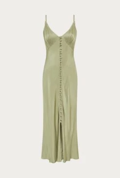 Jada Satin Midi Dress Willow 4 Jada Satin Midi Dress Willow -Ghost Store D06G052 J34 27626 650px 964px