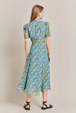 Nicola Georgette Midi Dress 3 Nicola Georgette Midi Dress -Ghost Store D06G055 Z53 27551 650px 964px