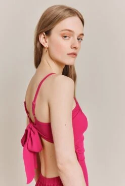 Sophie Crepe Midi Dress Pink 4 Sophie Crepe Midi Dress Pink -Ghost Store D06G086 H44 27856 650px 964px