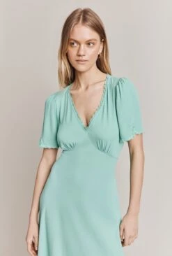 Victoria Crepe Midi Dress