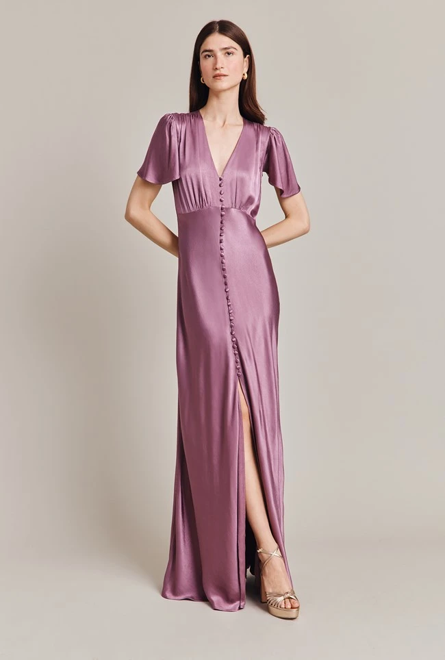 Delphine Satin Maxi Dress Purple Gumdrop Delphine Satin Maxi Dress Purple Gumdrop -Ghost Store D07G022 L47 28675 650px
