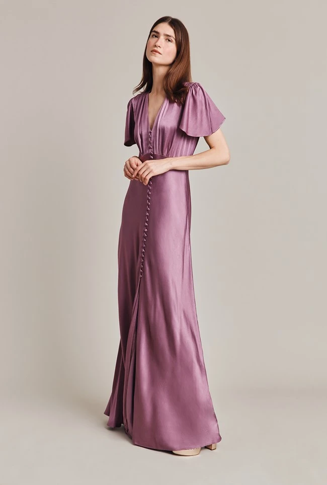 Delphine Satin Maxi Dress Purple Gumdrop Delphine Satin Maxi Dress Purple Gumdrop -Ghost Store D07G022 L47 28676 650px