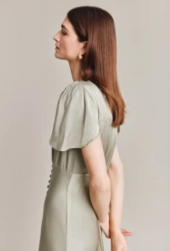 Grace Satin Midi Dress Seagrass 3 Grace Satin Midi Dress Seagrass -Ghost Store D07G023 J32 28701 650px 964px