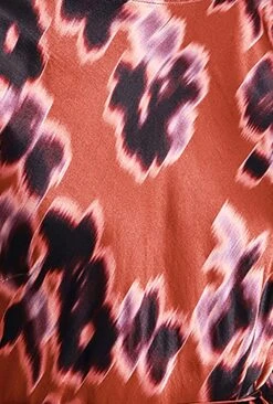 Christine Satin Midi Dress Rust Ikat Print 7 Christine Satin Midi Dress Rust Ikat Print -Ghost Store D07G025 Z74 29492 650px 964px