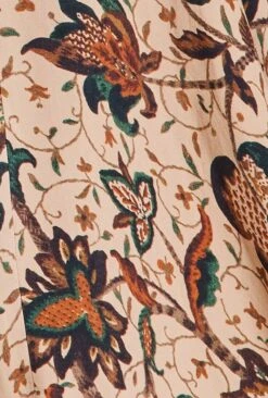 Dana Crepe Midi Dress Cream Jacobean Floral -Ghost Store D07G030 Z87 28985 650px 964px