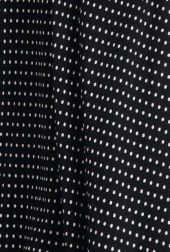 Wilma Crepe Midi Dress Black Spot -Ghost Store D07G034 Z14 28953 650px 964px
