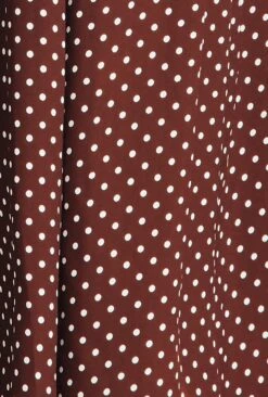 Lucinda Satin Midi Dress Russet Spot -Ghost Store D07G040 Z15 28983 650px 964px