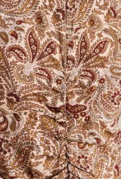 Ava Crepe Midi Dress Khaki Paisley -Ghost Store D07G042 Z02 29614 650px 964px