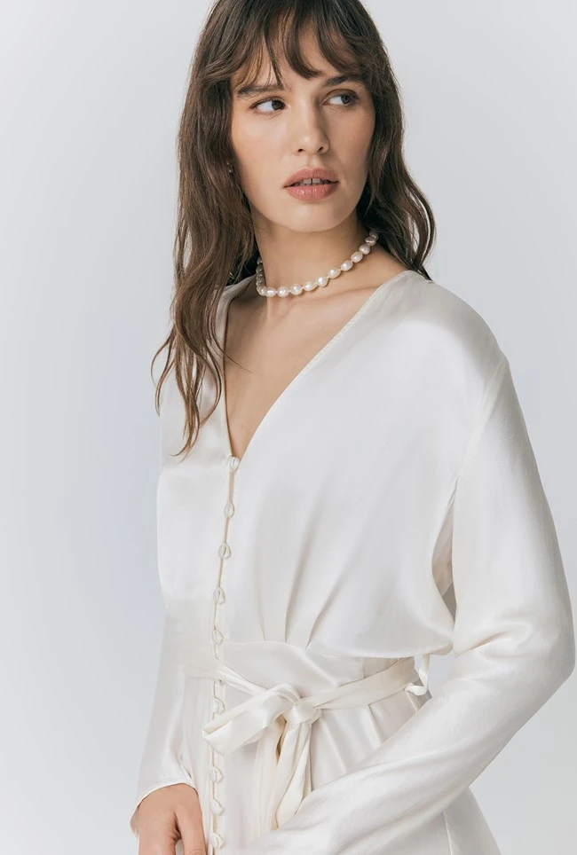 Meryl Satin Belted Midi Dress Meryl Satin Belted Midi Dress -Ghost Store D08G050 M12 32761 650px