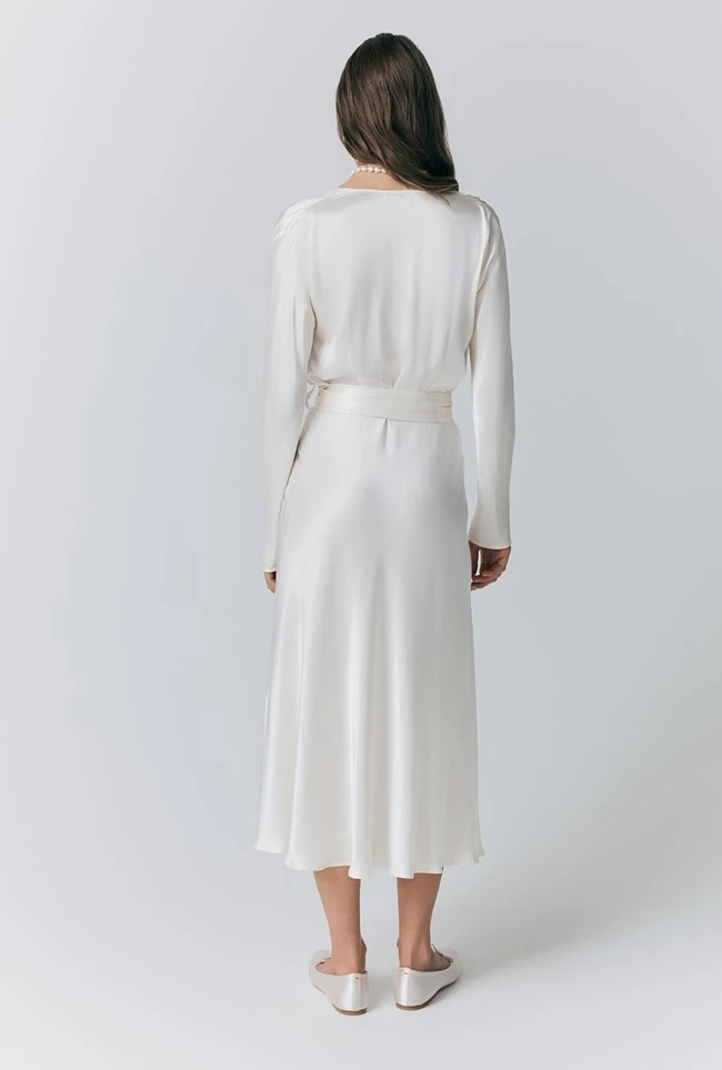 Meryl Satin Belted Midi Dress Meryl Satin Belted Midi Dress -Ghost Store D08G050 M12 32762 650px