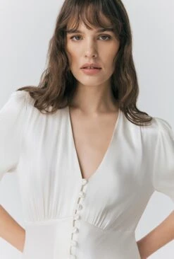 Madison Satin Button Through Dress -Ghost Store D08G051 M12 32770 650px 964px