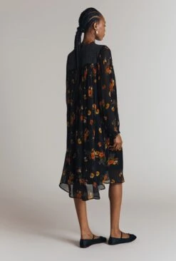 Penelope Mixed Floral Print Dress 5 Penelope Mixed Floral Print Dress -Ghost Store D09G036 Z47 32418 650px 964px