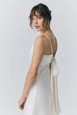 Winslet A Line Satin Maxi Dress -Ghost Store D10G004 M12 32801 650px 964px