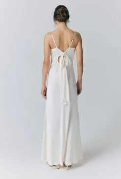 Winslet A Line Satin Maxi Dress -Ghost Store D10G004 M12 32802 650px 964px