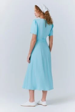 Jasmine Crepe Belted Midi Dress -Ghost Store D10G018 K94 33422 650px 964px