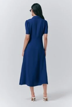 Haisley Crepe Collared Midi Tea Dress -Ghost Store D10G019 K06 33735 650px 964px