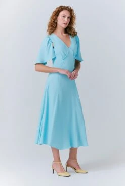 Sadie Crepe Midi Dress 3 Sadie Crepe Midi Dress -Ghost Store D10G022 K94 33460 650px 964px