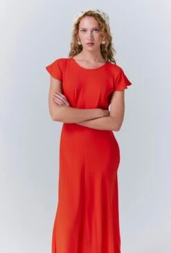 Alora Crepe Midi Dress -Ghost Store D10G023 G01 33416 650px 964px
