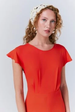 Alora Crepe Midi Dress -Ghost Store D10G023 G01 33417 650px 964px