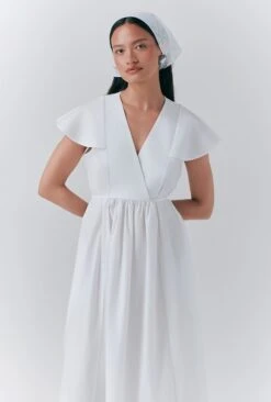 Eloise Cotton Midi Dress -Ghost Store D10G033 C01 33586 650px 964px