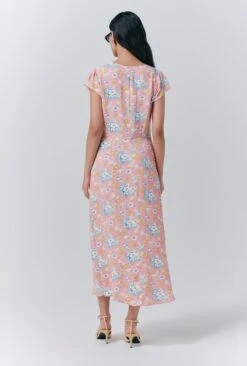 Blair Crepe Floral Sleeveless Midi Dress 4 Blair Crepe Floral Sleeveless Midi Dress -Ghost Store D10G050 Z86 33558 650px 964px