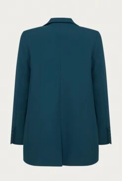 Wren Crepe Blazer Petrol Green 5 Wren Crepe Blazer Petrol Green -Ghost Store J05G002 K72 25920 650px 964px
