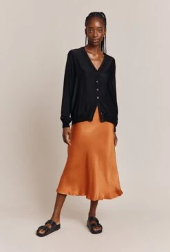 Mia Satin Bomber Jacket Black -Ghost Store J06G001 A01 26949 650px 964px