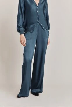 Mia Satin Bomber Jacket Dark Denim -Ghost Store J06G001 K04 28650 650px 964px