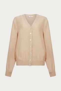 Mia Satin Bomber Jacket Stone -Ghost Store J06G001 N04 27159 650px 964px