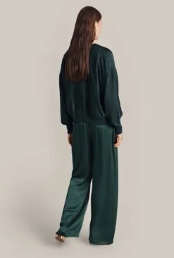 Anouk Satin Bomber Jacket Cedar 3 Anouk Satin Bomber Jacket Cedar -Ghost Store J07G004 J21 29088 650px 964px