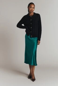 Evie Cable Knit Cardigan 3 Evie Cable Knit Cardigan -Ghost Store K09G001 A01 32140 650px 964px