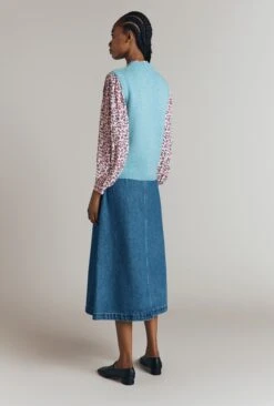 Brettia Sleeveless Knitted Waistcoat -Ghost Store K09G004 K81 31959 650px 964px