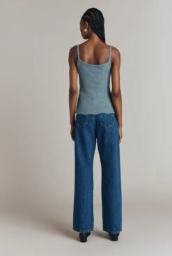 Norah Pointelle Knit Cami -Ghost Store K09G007 K81 32142 650px 964px