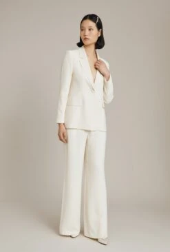 Alexa Crepe Wide Leg Trousers 3 Alexa Crepe Wide Leg Trousers -Ghost Store P04G001 N56 24192 650px 964px