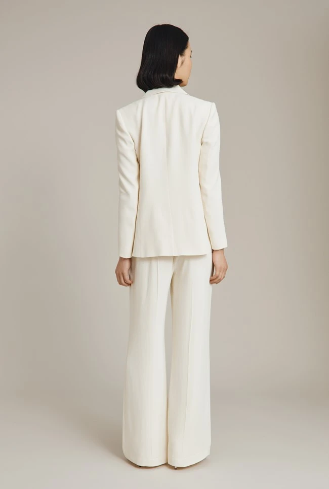 Alexa Crepe Wide Leg Trousers Alexa Crepe Wide Leg Trousers -Ghost Store P04G001 N56 24193 650px