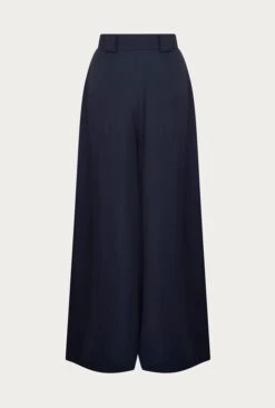 Penny Wide Leg Trousers Navy -Ghost Store P06G001 K10 27398 650px 964px