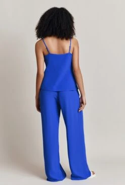 Aria Blue Crepe Trouser Rich Blue 2 Aria Blue Crepe Trouser Rich Blue -Ghost Store P06G008 K81 28003 650px 964px